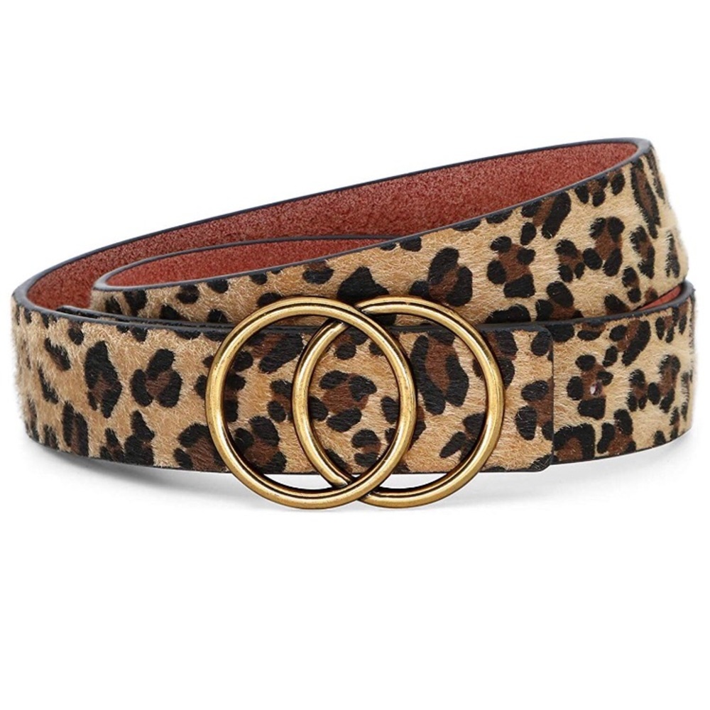 Cheetah Print Belt